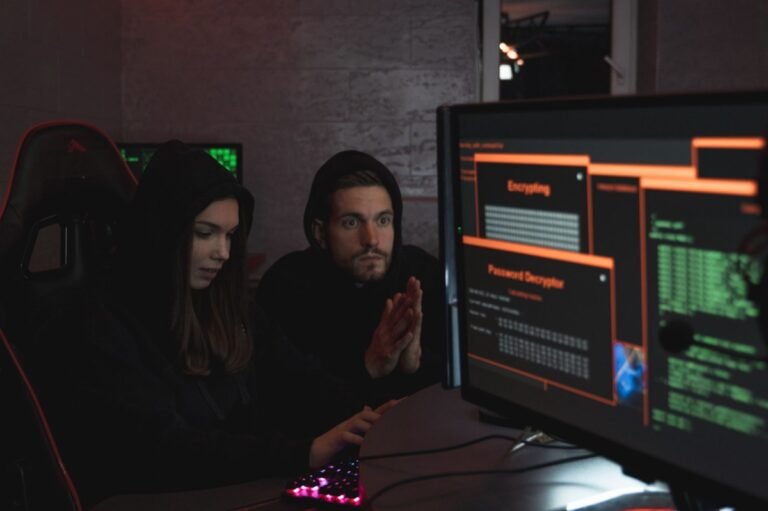Cybersecurity professional conducting penetration testing